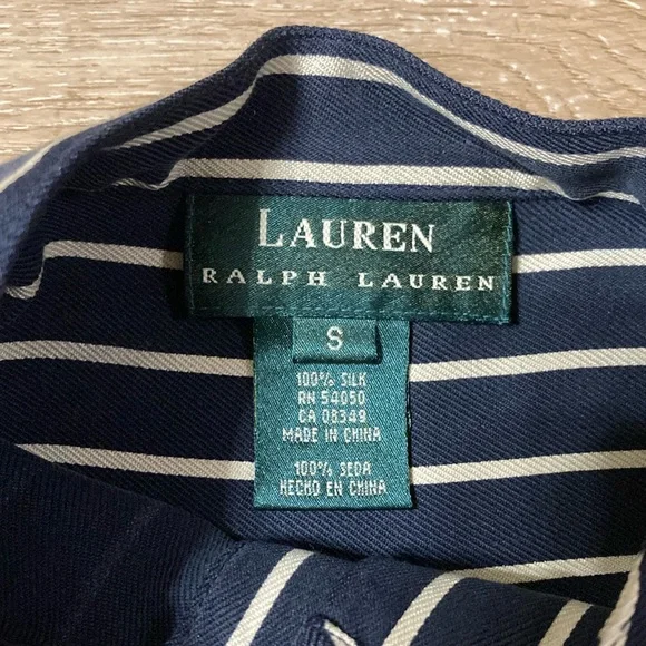 Ralph Lauren Silk Dress Shirt - Picture 7 of 8